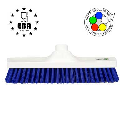 Brosse à récurer PBT bleu - 30 cm